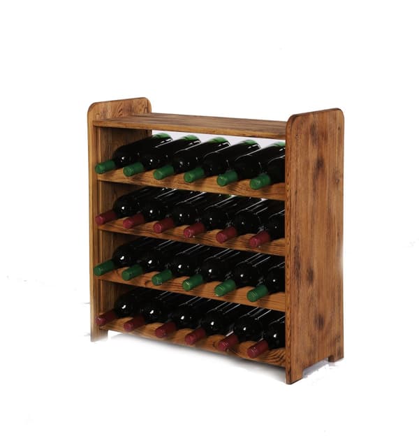 Eg Hylde til Vin med Hylder RW-22/24 flasker/ Olieret Eg