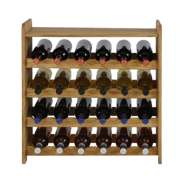 Eg Hylde til Vin med Hylder RW-22/24 flasker/ Olieret