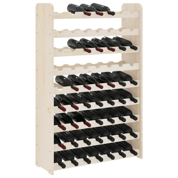vidaXL Viiniteline 72,5x25x111,5 cm täysi mänty