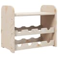 Miniatyrbilde 8 av 9: vidaXL Vinstativ med toppbrett 43x25x37 cm heltre furu