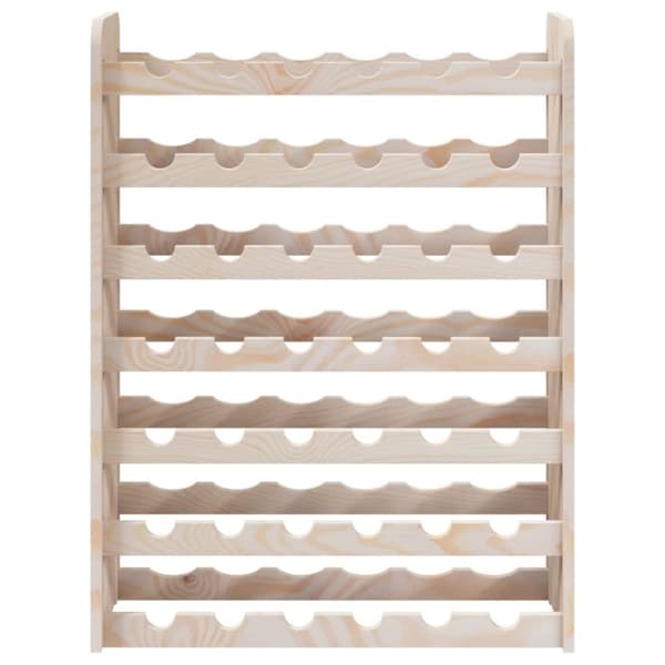 vidaXL Vinställ 67,5x25x87 cm massiv furu