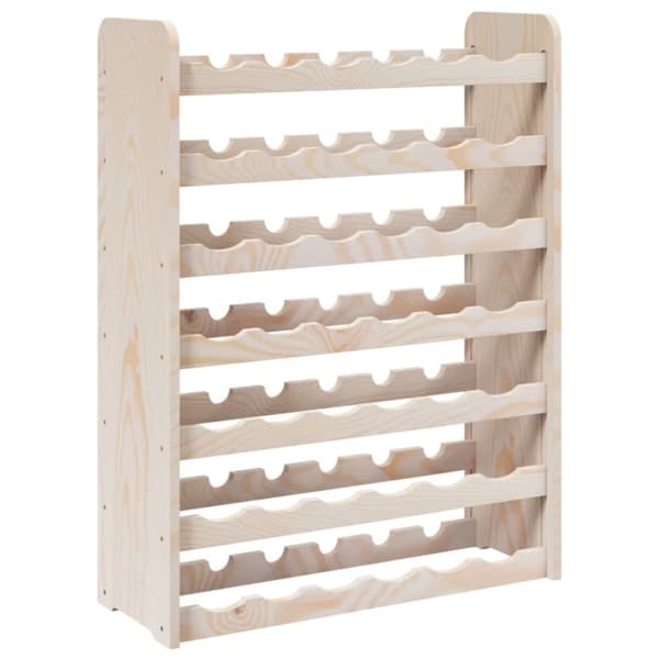 vidaXL Vinställ 67,5x25x87 cm massiv furu