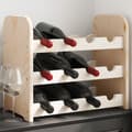 Miniatyrbilde 1 av 9: vidaXL Vinstativ 43x25x37 cm heltre furu