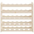 Miniatyrbilde 3 av 10: vidaXL Vinstativ 67,5x25x60 cm heltre furu
