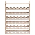Miniatyrbilde 3 av 10: vidaXL Vinstativ med toppbrett 67,5x25x87 cm heltre furu