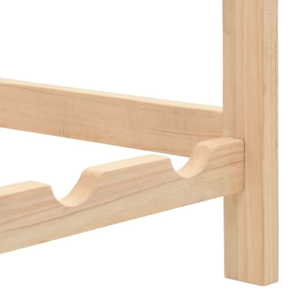 vidaXL vinreol cedertræ 57,5 x 28 x 102 cm - Vinreoler
