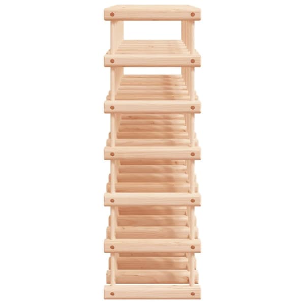 vidaXL vinreol til 42 flasker 68,5x23x68,5 cm massivt fyrretræ -  Vinreoler