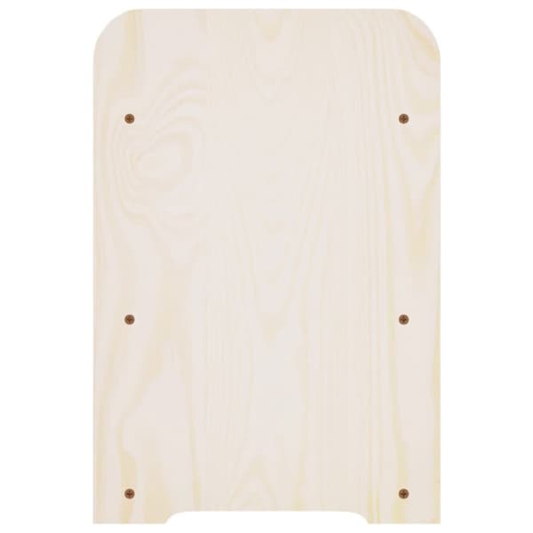 vidaXL vinreol med topplade 43x25x37 cm massivt fyrretræ -  Vinreoler