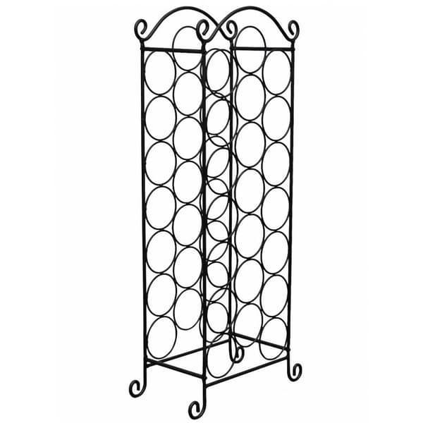 The Living Store vinreol til 21 flasker metal -  Vinreoler