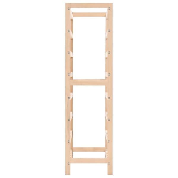 The Living Store vinreol cedertræ 57,5 x 28 x 102 cm -  Vinreoler