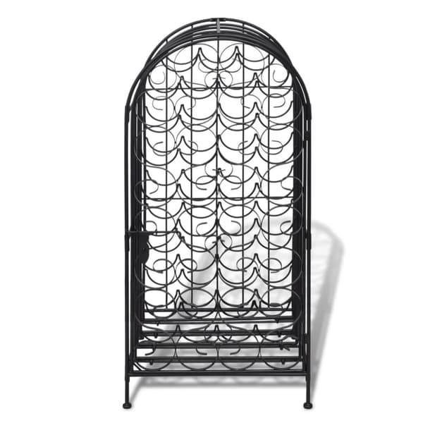 The Living Store vinreol til 35 flasker metal -  Vinreoler