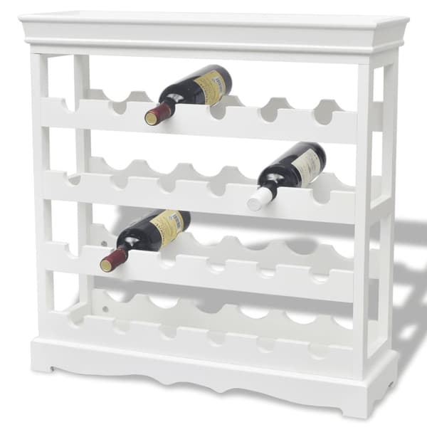 Vinreoler - Living vinskab Abreau hvid