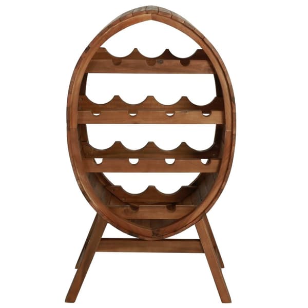 Vinreol 13 flasker massivt akacietræ - Vinstativ - Vinstativer - Home & Living