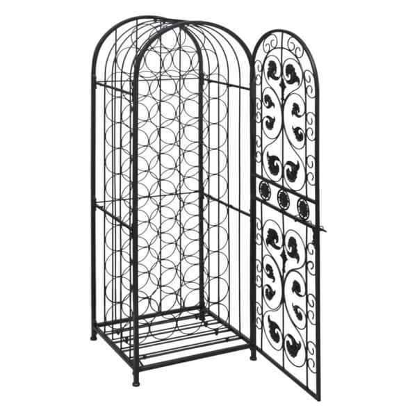 Vinreol til 45 flasker metal - Flaskeholder - Flaskeholdere - Home & Living