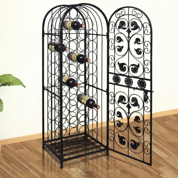 Vinreol til 45 flasker metal - Flaskeholder - Flaskeholdere - Home & Living