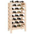 Miniatyrbillede 5 af 10: Vinreol 61,5x30x107,5 cm massivt fyrretræ - Vinreol - Vinreoler - Home & Living