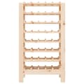 Miniatyrbillede 6 af 10: Vinreol 61,5x30x107,5 cm massivt fyrretræ - Vinreol - Vinreoler - Home & Living