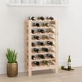 Miniatyrbillede 2 af 10: Vinreol 61,5x30x107,5 cm massivt fyrretræ - Vinreol - Vinreoler - Home & Living