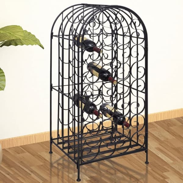 Vinreol til 35 flasker metal - Flaskeholder - Flaskeholdere - Home & Living