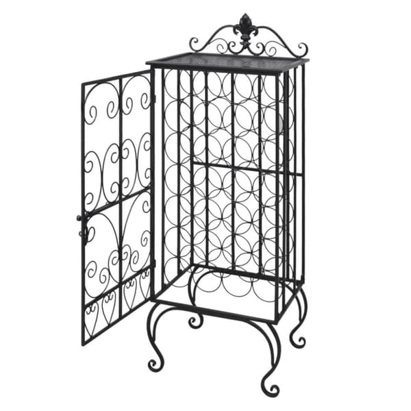 Vinreol til 28 flasker metal - Flaskeholder - Flaskeholdere - Home & Living