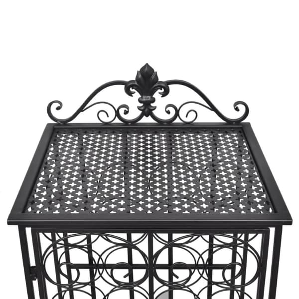 Vinreol til 28 flasker metal - Flaskeholder - Flaskeholdere - Home & Living