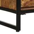 Pikkukuva 7 / 11: vidaXL Viinipulloteline 9 pullolle 55x33x70 cm täysi mangopuu