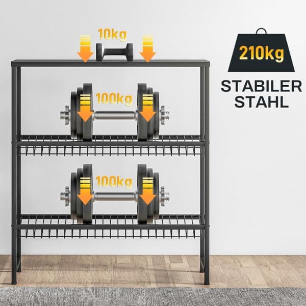Rootz Drink Rack -teline - Juomalaatikon järjestäjä - Pullonlajittelija - Säädettävät hyllyt - Metallirakenne - 103cm x 33cm x 113,5cm