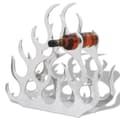 Miniatyrbild 1 av 2: Vinställ för 11 flaskor aluminium silver