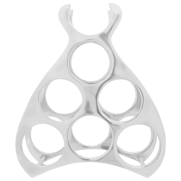 vidaXL viinipukki Hopea 38 x 33 x 13 cm Alumiini