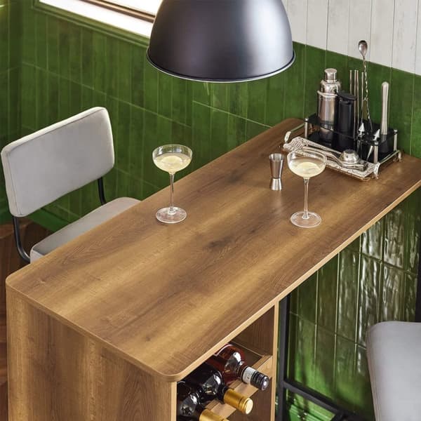 Barbord, FWT97-PF, 110x50x105 cm, Brun