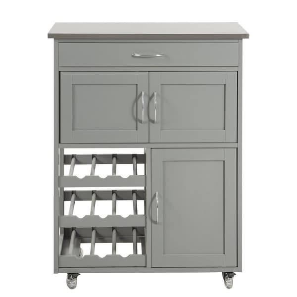 Køkkenvogn, FKW45-HG, 67x38x87 cm, Rustfrit Stål