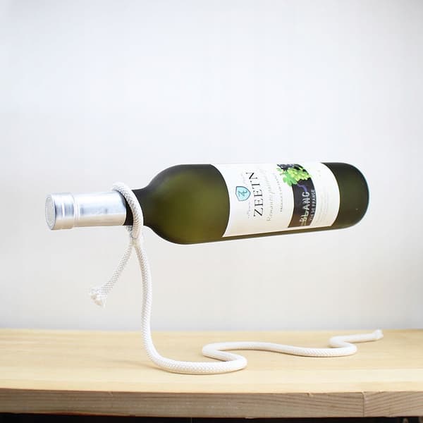 VINHÅLLARE STÅND FLASKA ALKOHOLSNÖRE SNYGGT MODERN GÅVA