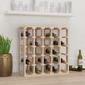 Miniatyrbild 1 av 2: Vinställ 58,5x33x60,5 cm massiv furu