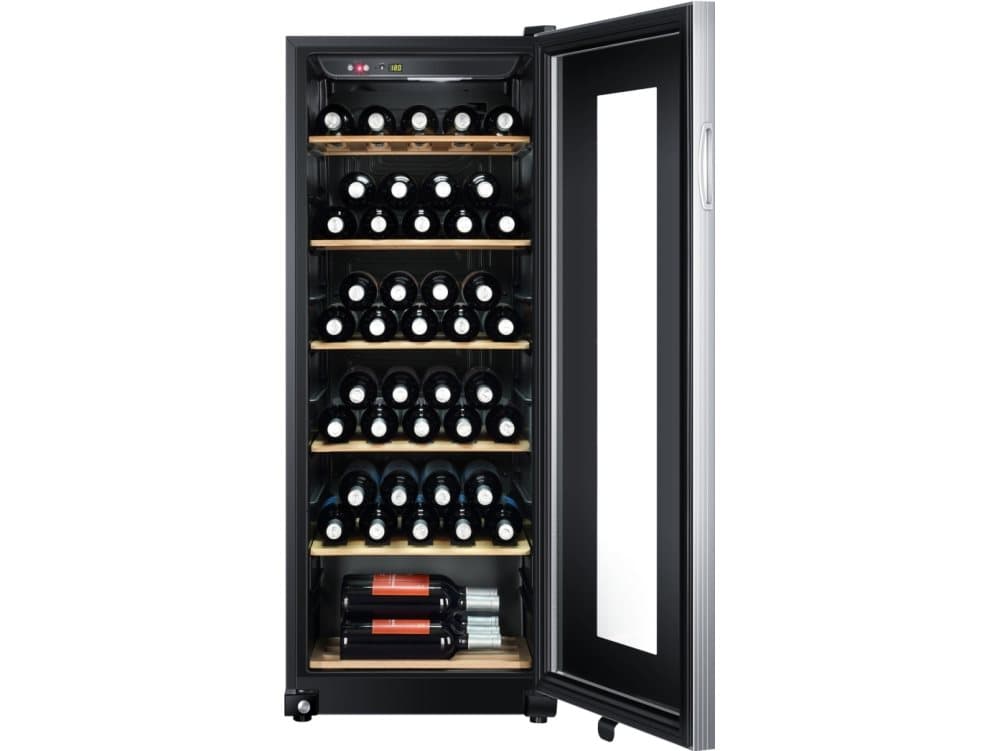 Haier WS59GAE vinkyl Termoelektrisk vinkyl Fristående Svart 59 flaska/flaskor