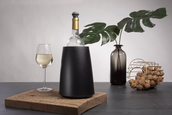 Vacu Vin Active Wine Cooler Elegant, Glass Flaske, Vin, Sort, Monokromatisk, 5 min, 1 stykker