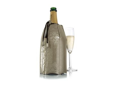 Vacu Vin Active Champagne Cooler, Glass Flaske, Vin, Gull, Mønster, 5 min