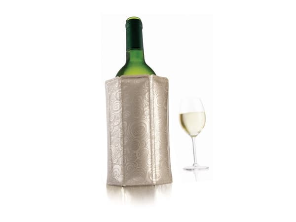 Vacu Vin Active Cooler Wine, Lasipullo, Viini, Kulta, Kuvio, 5 min, 1 kpl