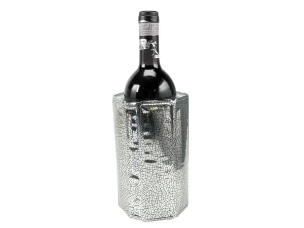 Vacu Vin 8714793388031, Lasipullo, Viini, Hopea, Yksivärinen, Muovi