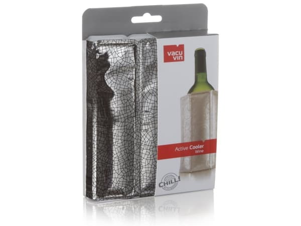Vacu Vin 8714793388031, Lasipullo, Viini, Hopea, Yksivärinen, Muovi