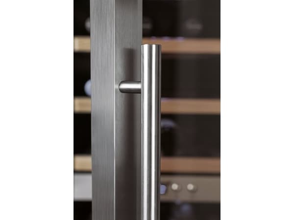 Caso WineSafe 12 Classic, Frittstående, 12 flasker, G, Innebygd lys, Rustfritt stål
