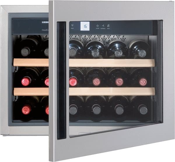 Liebherr GrandCru WKEes 553 - Vinkylare - inbyggd - fördjupning - bredd: 56 cm - djup: 55 cm - höjd: 45 cm - 48 liter - Klass G