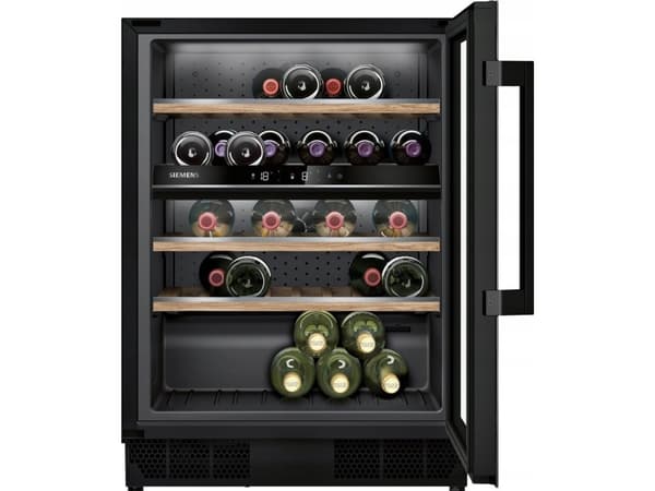 Siemens iQ500 KU21WAHG0 - Vinkylare - under bänk - inbyggd - fördjupning - bredd: 60 cm - djup: 56 cm - höjd: 82 cm - 120 liter - Klass G