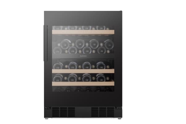 Hisense RW3N122GSLF, Vin kjøleskap, Innebygget, 46 flasker, F, Sort, Sort