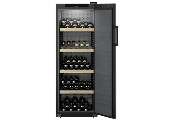 Liebherr WSbl 5001-20 001 Vinskab - FS, GrandCru, 1 vyöhyke, mustaovi, 165x60cm