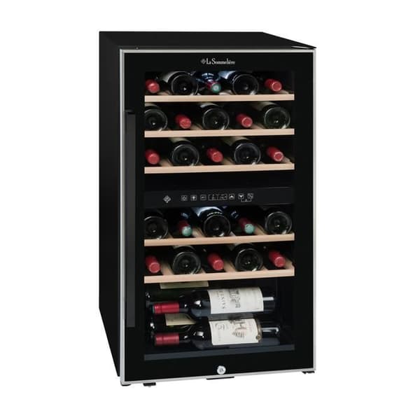 Cave à vin dubbelzon ECS512Z 49 flaskor la Sommelière