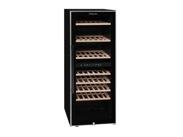 La Sommelière ECS812Z, Vin kjøleskap, Frittstående, 75 flasker, 70 W, G, Sort
