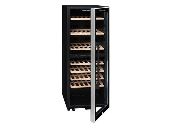 La Sommelière ECS812Z, Vin kjøleskap, Frittstående, 75 flasker, 70 W, G, Sort