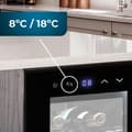 Miniatyrbild 4 av 5: Cecotec Vinlagring Bolero GrandSommelier 830 CoolCrystal