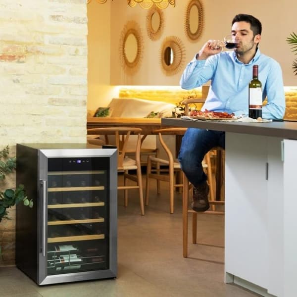 Vinkyl - Bolero - GrandSommelier 2450 - Inox - 24 flaskor - Kompressor