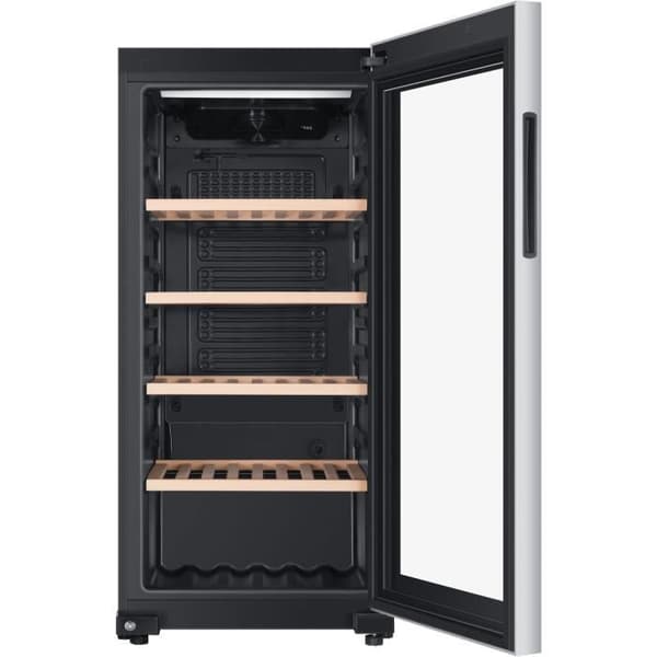 HAIER HWS116GAE - Vinkyl för lagring - Fristående - 116 flaskor H126,5 x L59,5 cm - Svart